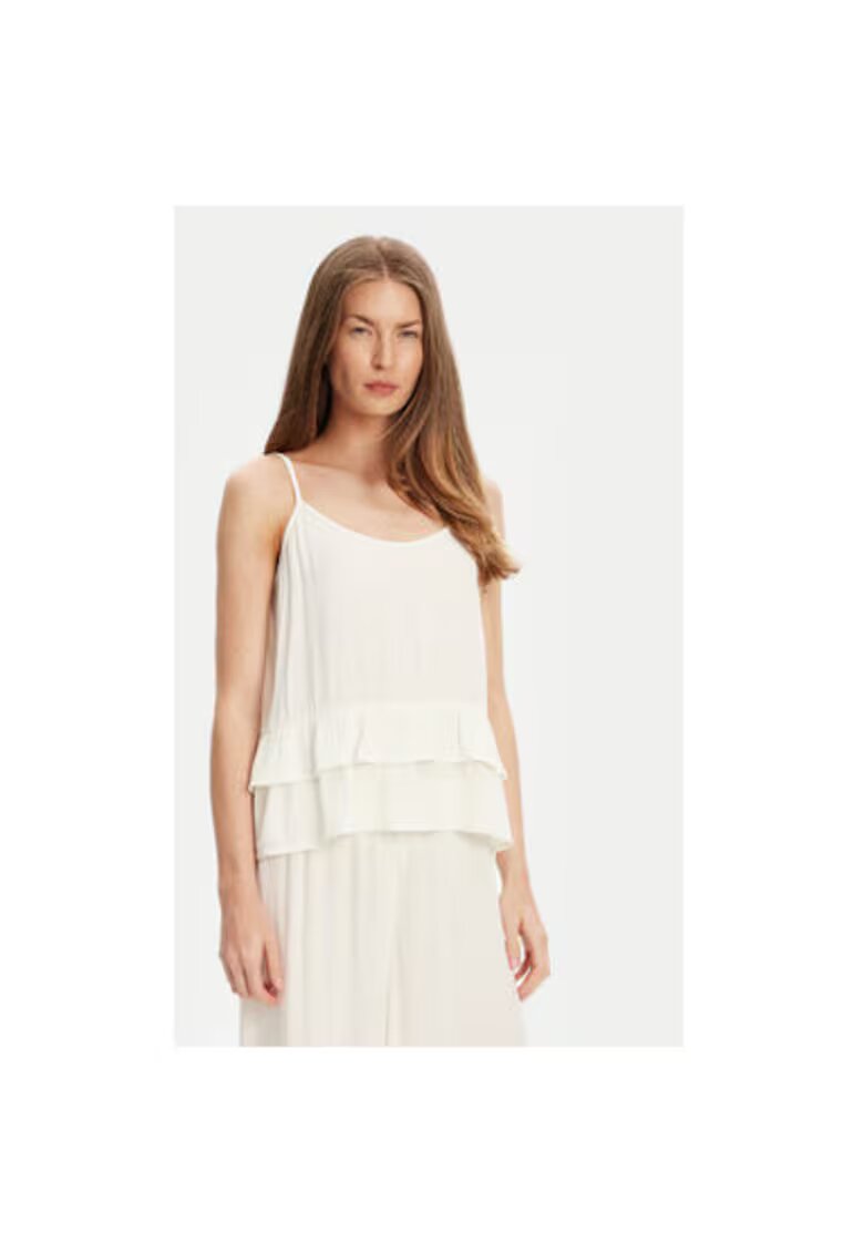 United Colors Of Benetton Top dama 4VW95H00B4 - Ecru
