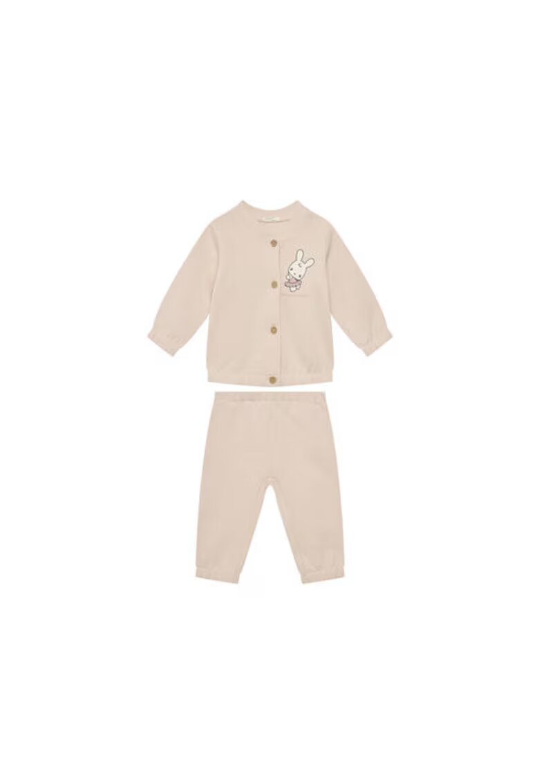 United Colors Of Benetton Trening copii 3J70AK012 - Bumbac organic - Albastru - Albastru