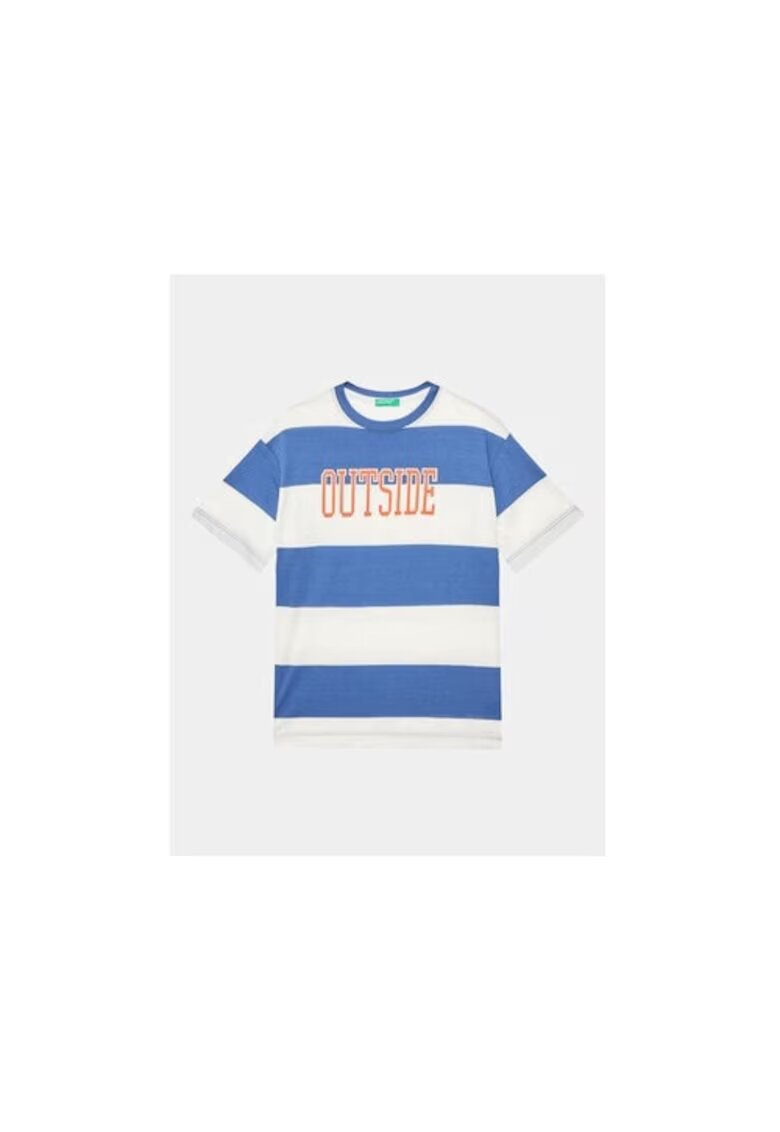 United Colors Of Benetton Tricou baieti - 302079810 - Bumbac - Albastru - Albastru
