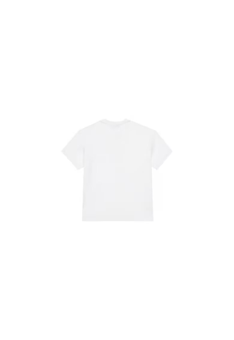 United Colors Of Benetton Tricou baieti 3F4JC10NN - Bumbac/In - Alb - Alb