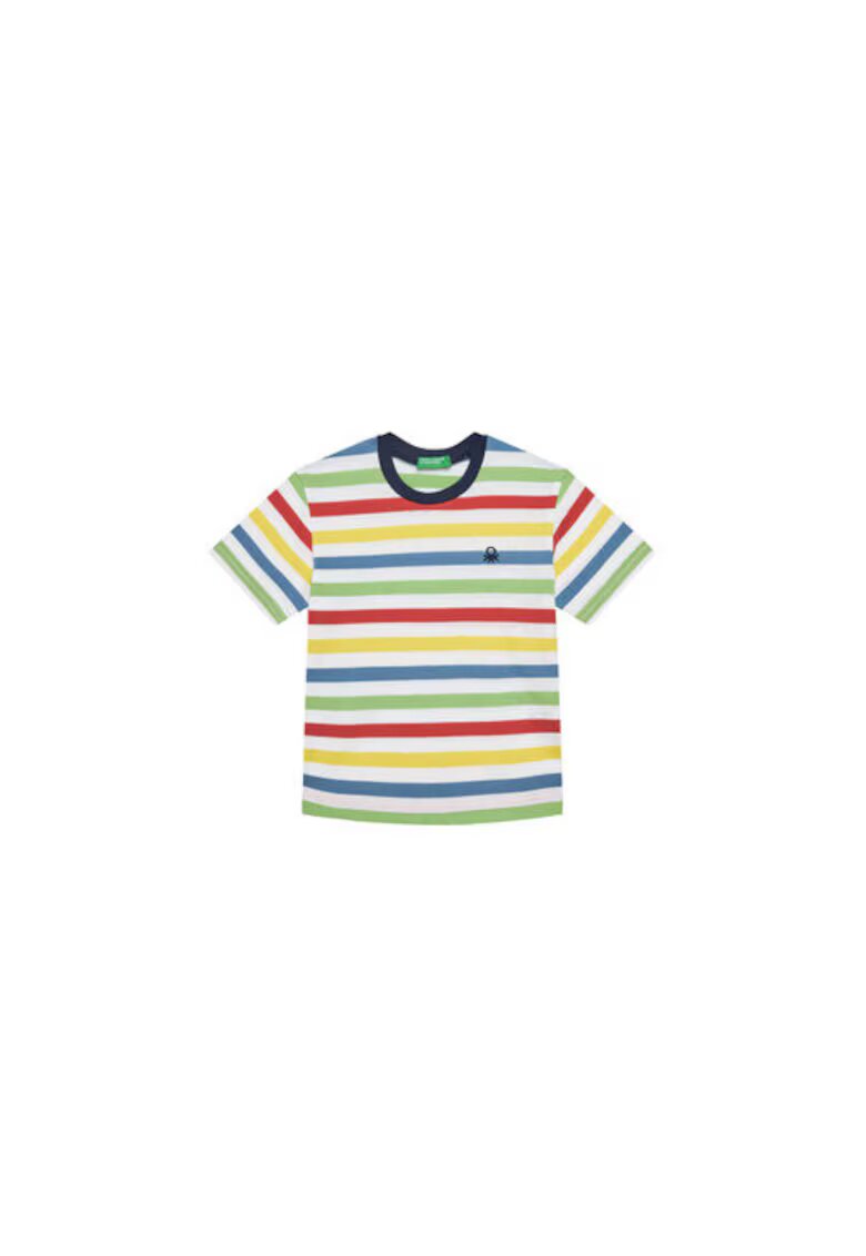 United Colors Of Benetton Tricou baieti 3FHXG10HR - Bumbac - Multicolor - Multicolor