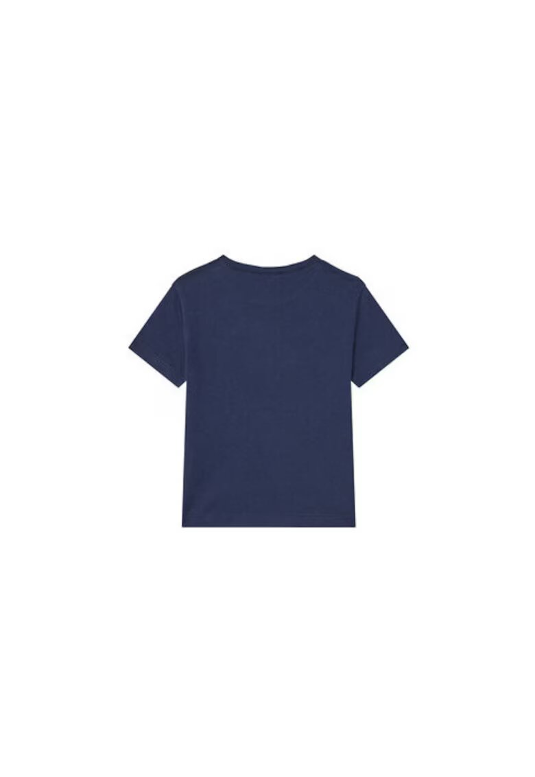 United Colors Of Benetton Tricou baieti 3I1XG10HT - Bumbac organic - Bleumarin - Bleumarin