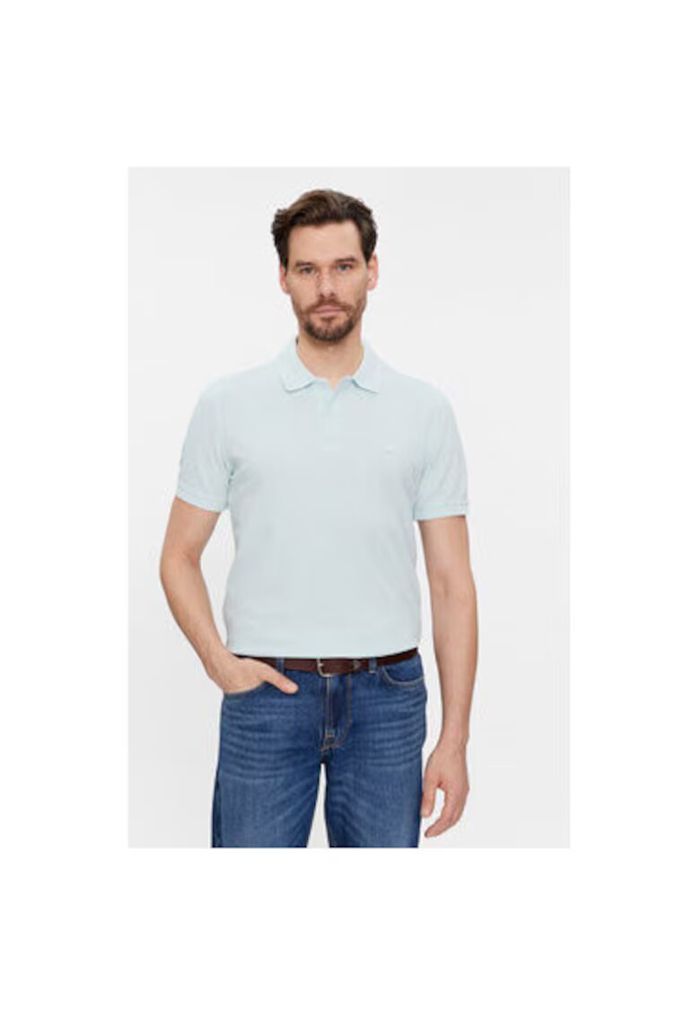 United Colors Of Benetton Tricou barbati - 303814113 - Bumbac - Albastru - Albastru
