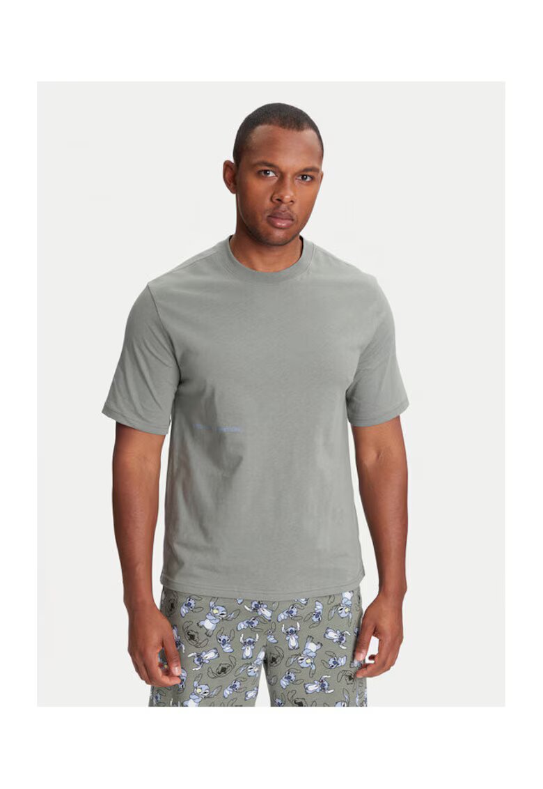 United Colors Of Benetton Tricou barbati 30964M01W - Bumbac - 97964 - Gri