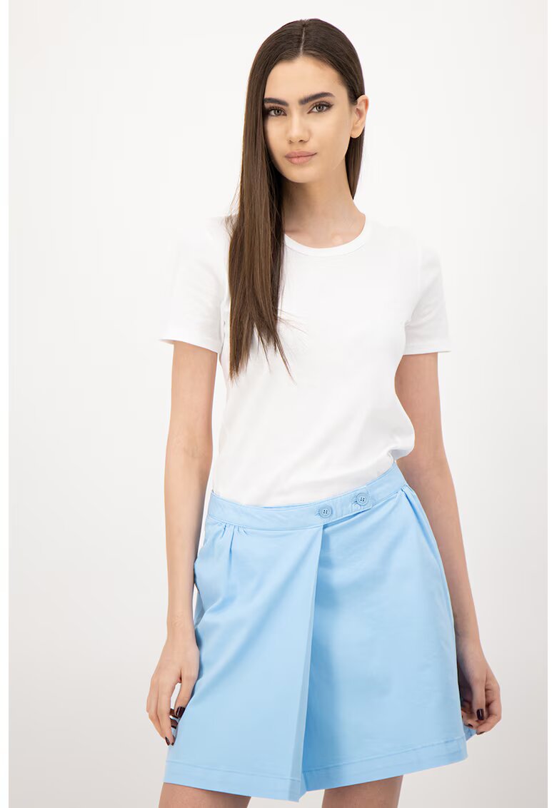 United Colors Of Benetton Tricou cu decolteu rotund - Alb