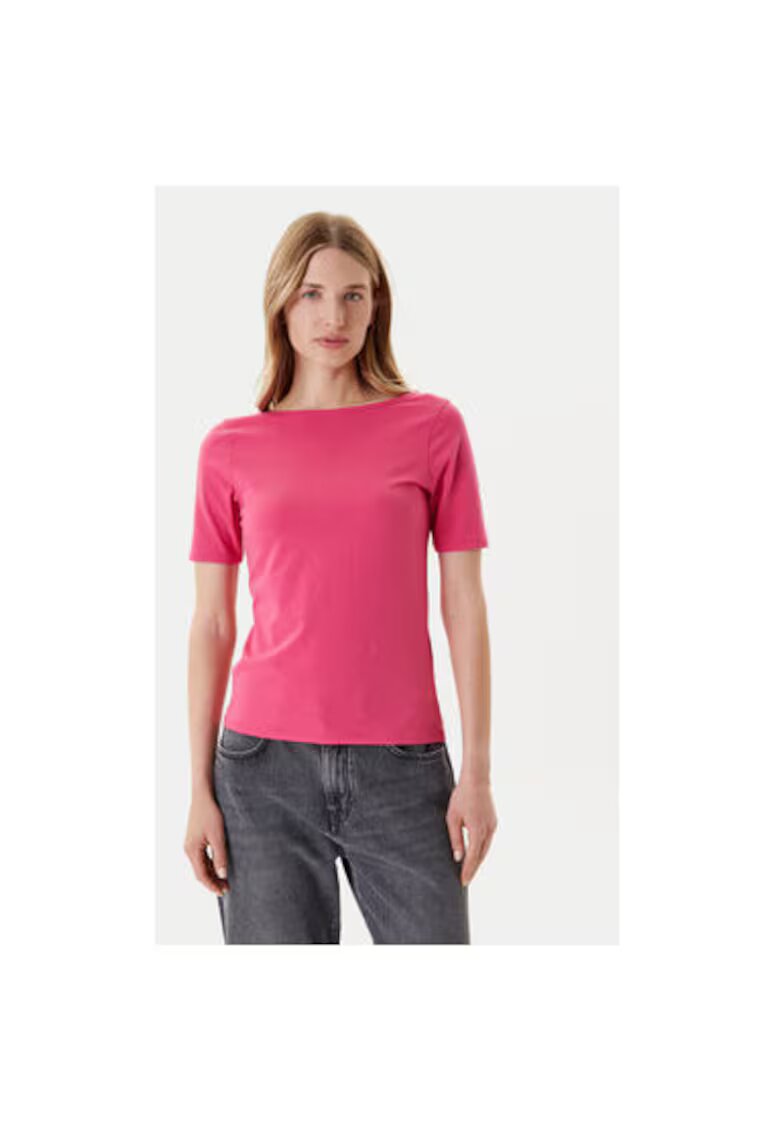 United Colors Of Benetton Tricou dama 3FJHD109K - Bumbac - Roz - Roz