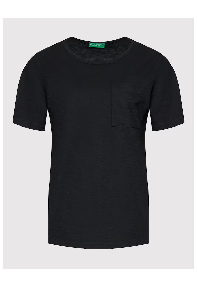 United Colors Of Benetton Tricou dama - Bumbac - Negru