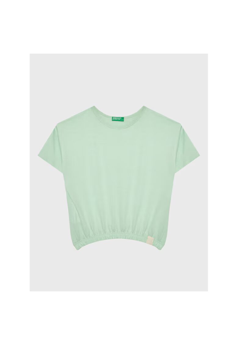 United Colors Of Benetton Tricou fete - 301770954 - Poliester/Bumbac - Verde - Verde