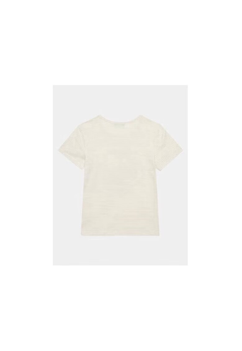 United Colors Of Benetton Tricou fete - 303816346 - Bumbac - Bej - Bej