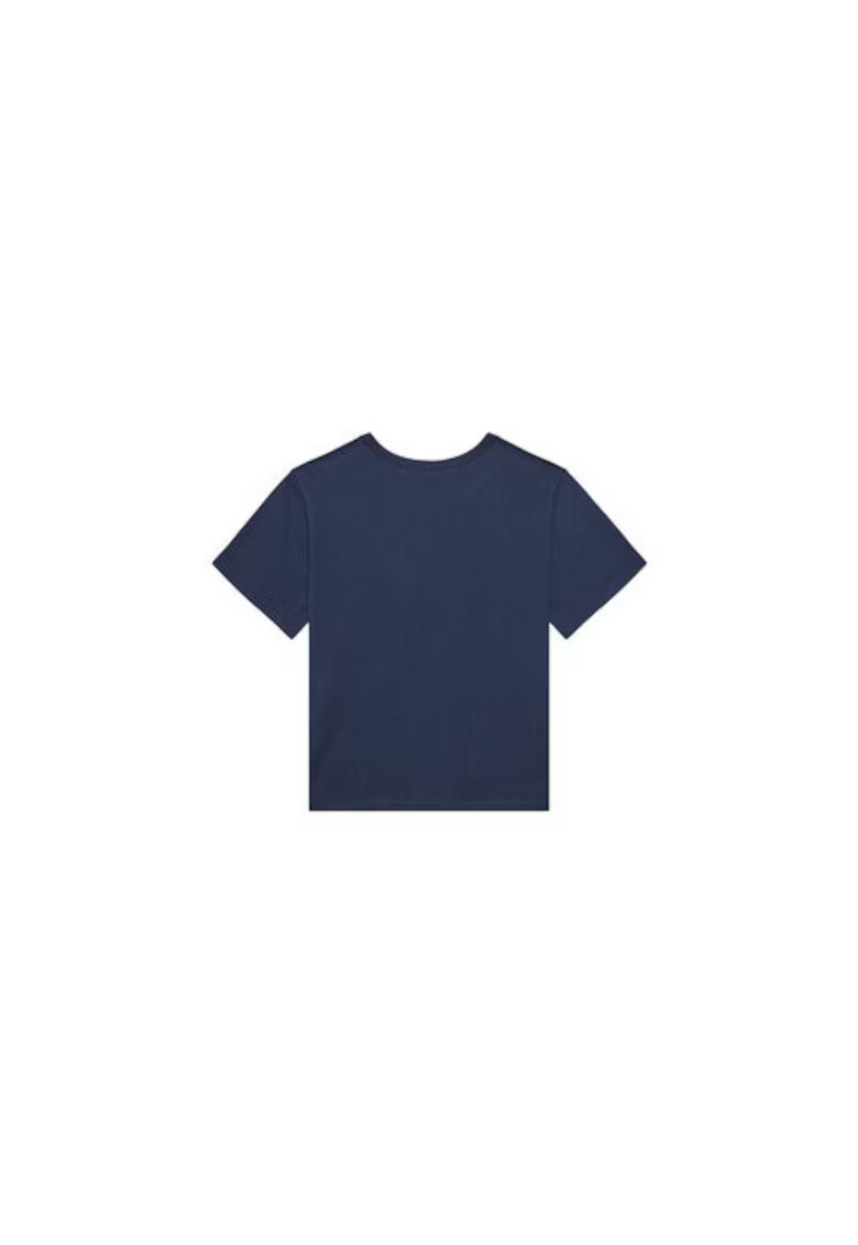 United Colors Of Benetton Tricou pentru baieti 3JERG10JQ - Bumbac - Bleumarin - Bleumarin