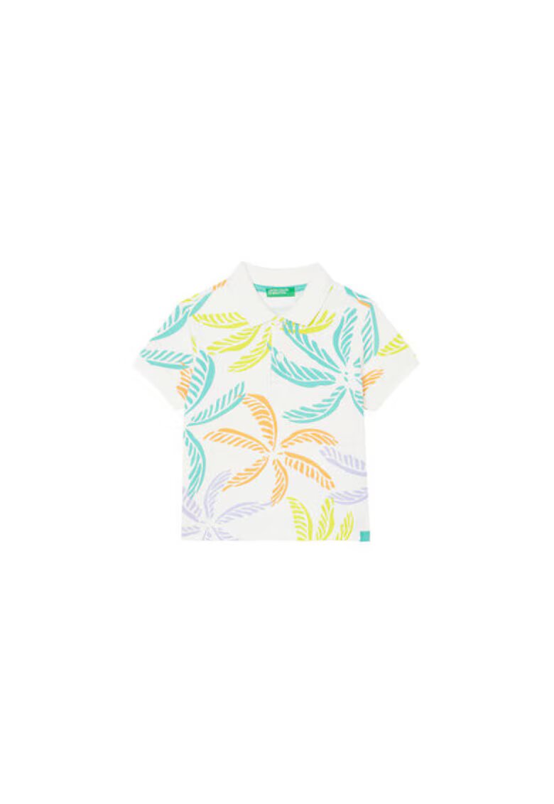 United Colors Of Benetton Tricou Polo pentru baieti 36Y4G300Y - Bumbac - Multicolor - Multicolor
