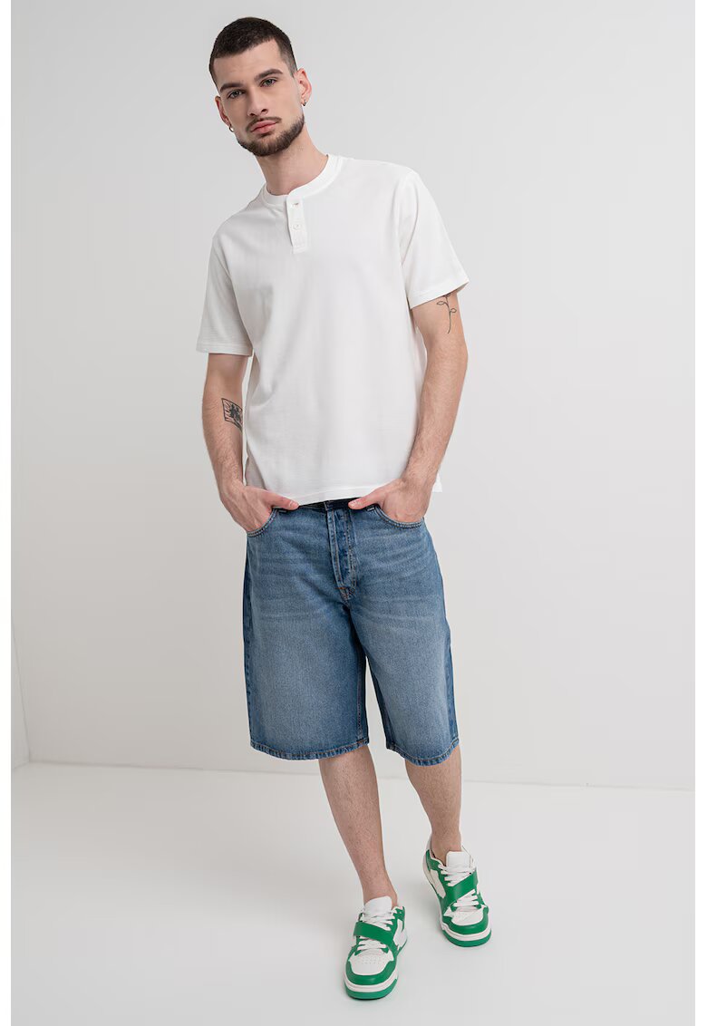 United Colors Of Benetton Tricou regular-fit din bumbac - Alb optic