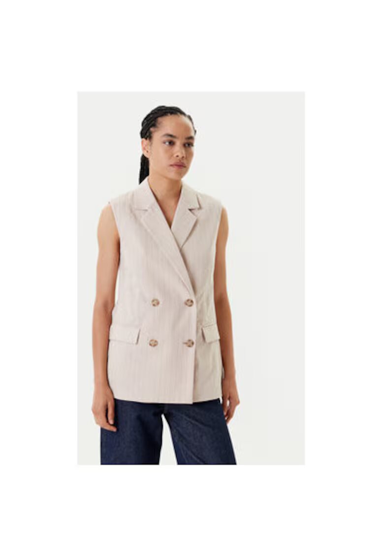 United Colors Of Benetton Vesta dama 29KBDJ00W - Bumbac/In - Bej - Bej