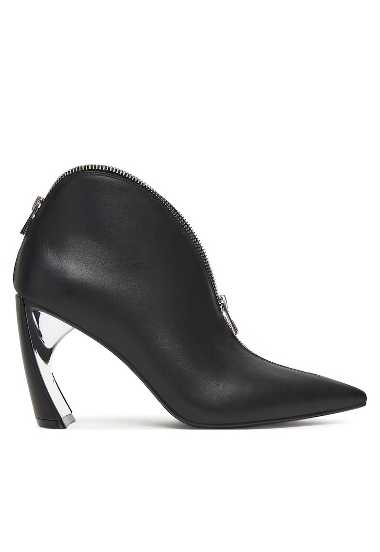United Nude Pantofi dama Black Zuma Stacy Hi - piele naturala - negru