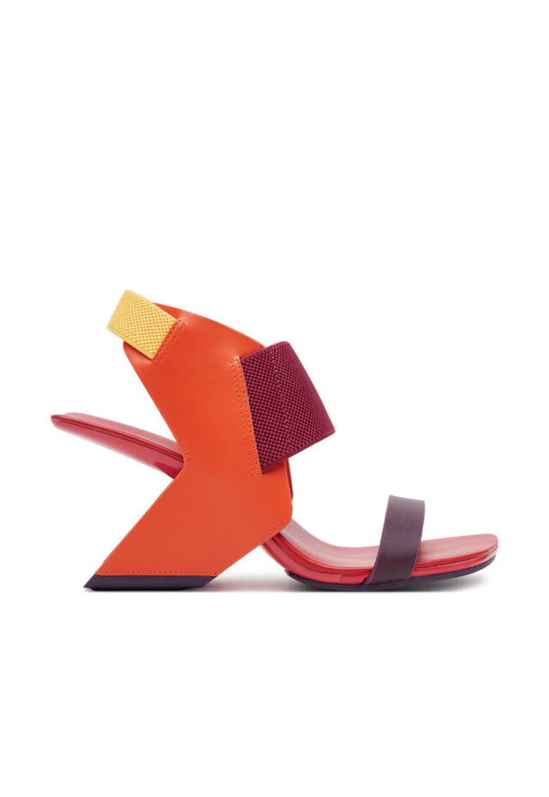 United Nude Sandale dama - 1091087016 - Piele naturala - Portocaliu
