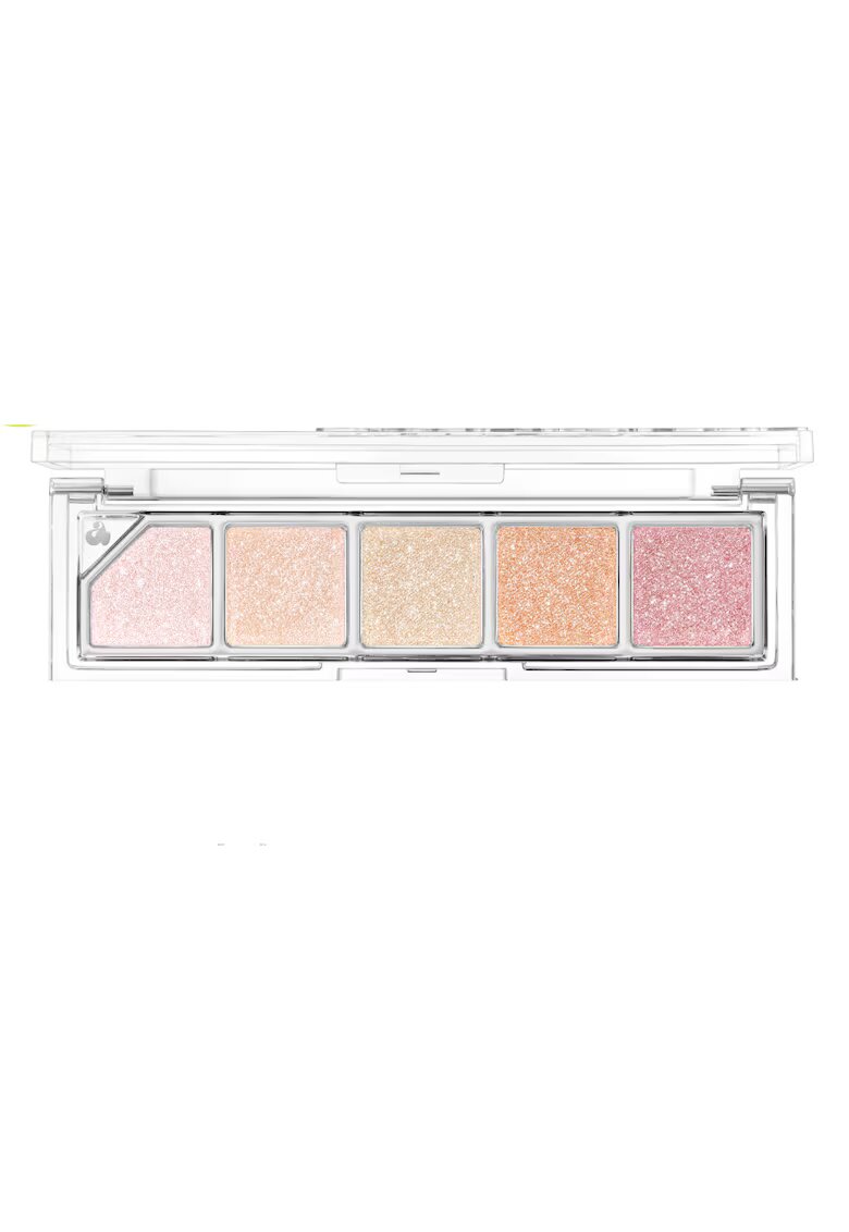 UNLEASHIA Mood Shower Face Palette Iluminator de fata Paleta No. 100 Ballerina Shower 4 gr
