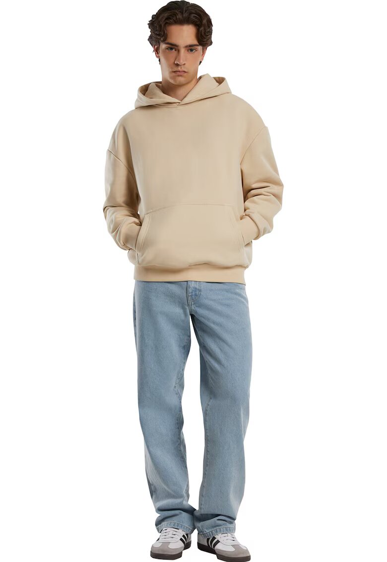 Urban Classics Hanorac lejer cu buzunar kangaroo - Bej