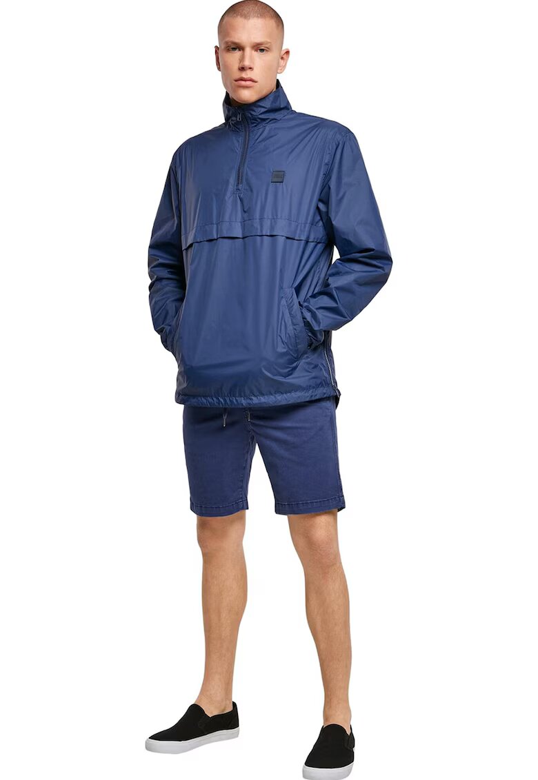 Urban Classics Jacheta usoara fara inchidere - Albastru inchis