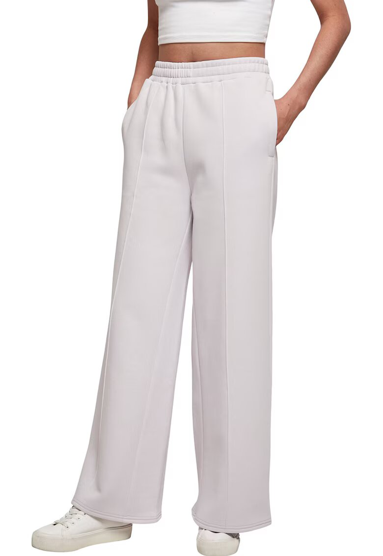 Urban Classics Pantaloni de trening cu croiala ampla - Alb murdar