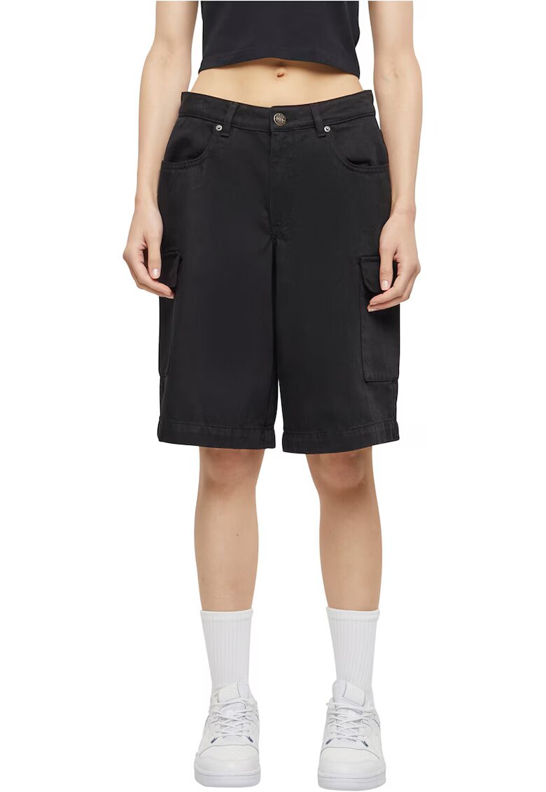 Urban Classics Pantaloni scurti caro lejeri - Negru
