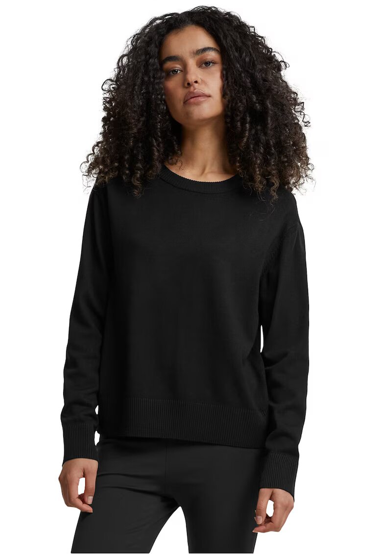 Urban Classics Pulover uni tricotat fin - Negru