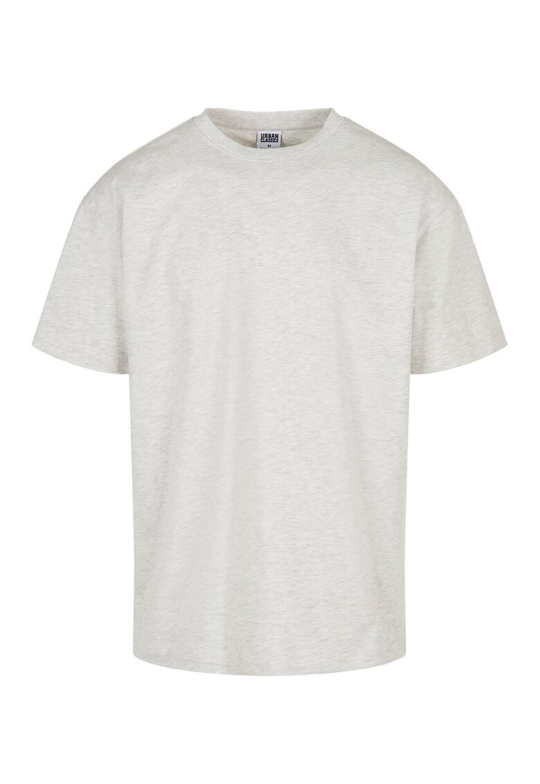Urban Classics Tricou supradimensionat cu maneci cazute - Gri deschis