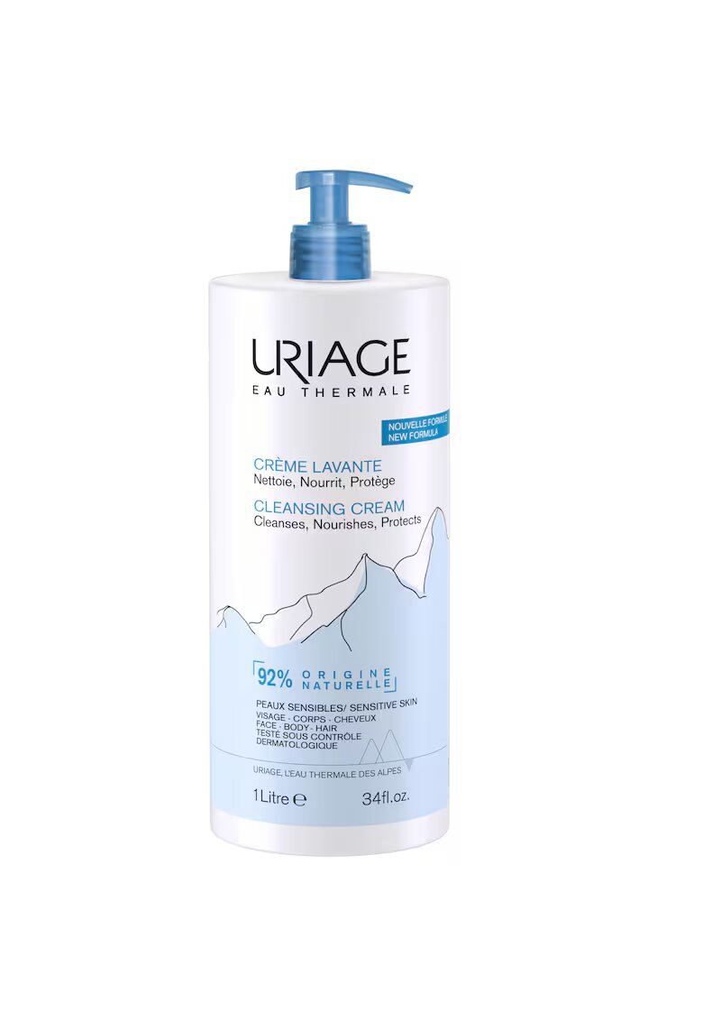 Uriage Crema de curatare Eau Thermale - 1000 ml