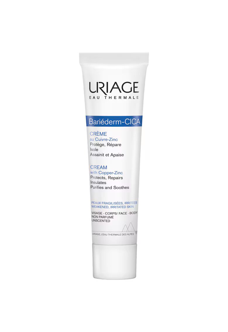 Uriage Crema reparatoare cu cupru si zinc Bariederm Cica - 40 ml
