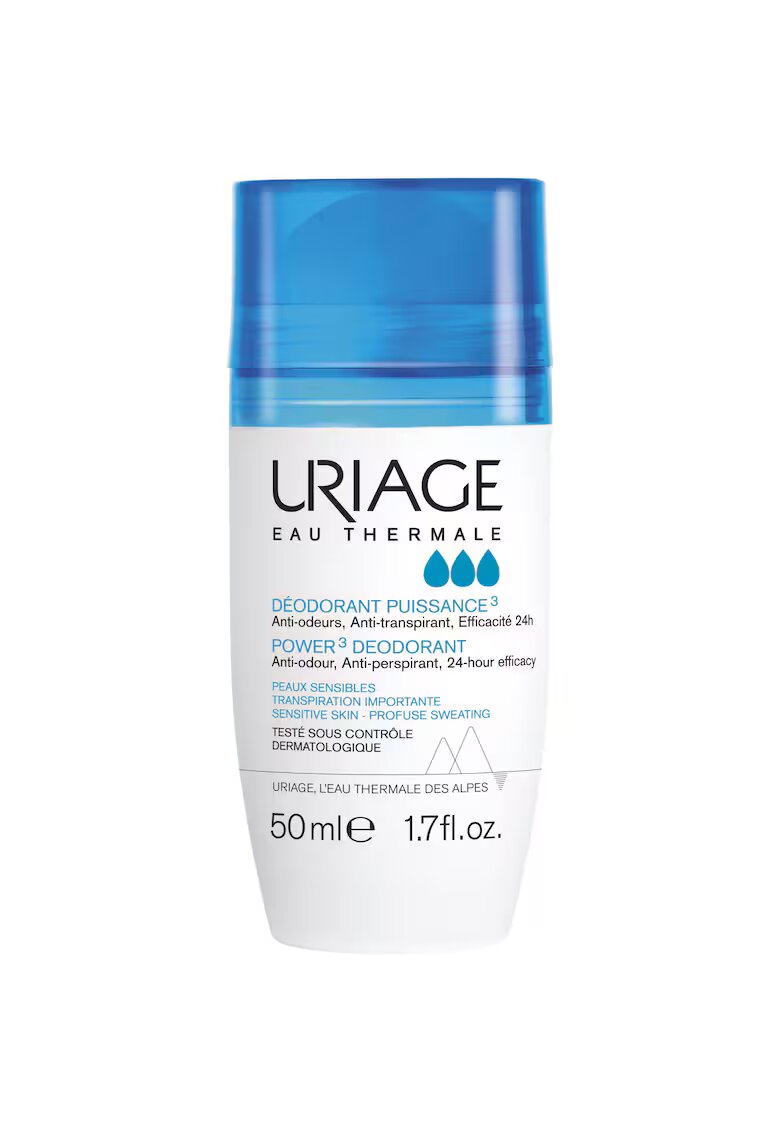 Uriage Deodorant roll-on eficienta 24h - pentru piele sensibila - 50 ml - Normal