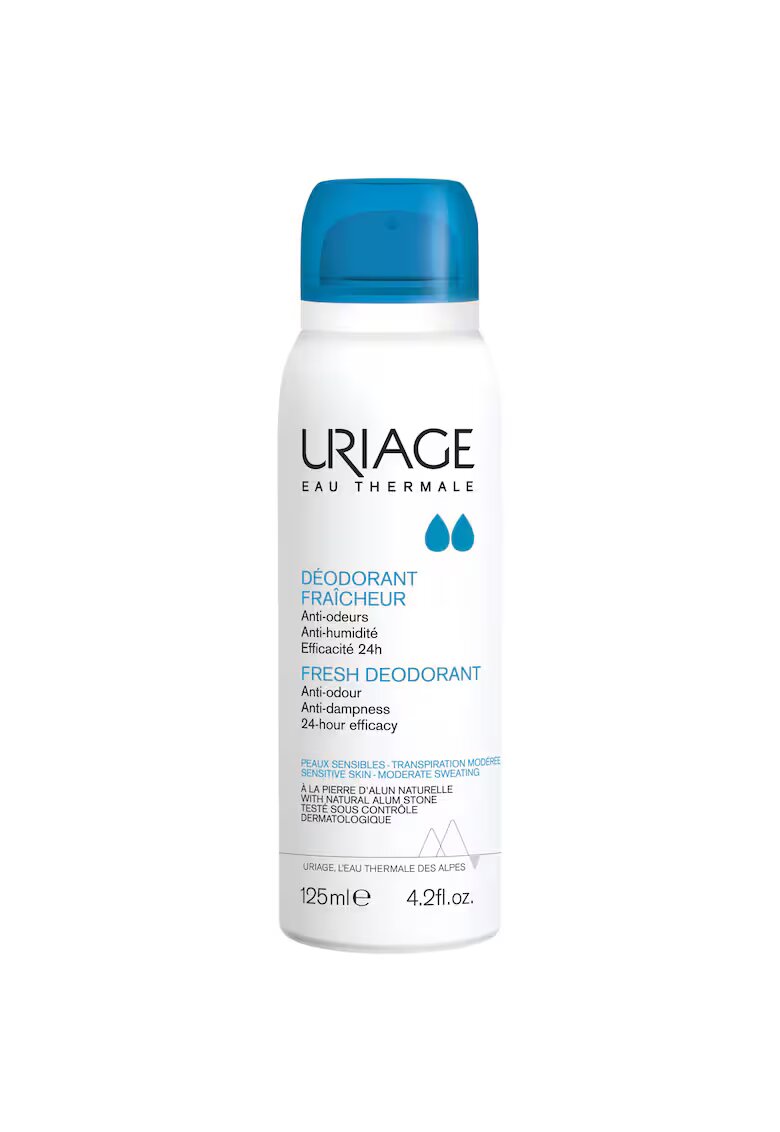 Uriage Deodorant spray - cu piatra de alaun - 125 ml -