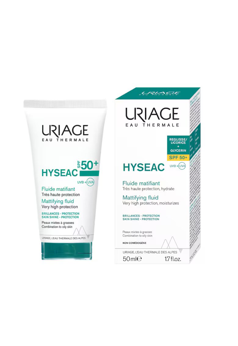 Uriage Fluid matifiant Hyseac SPF 50+ - 50 ml