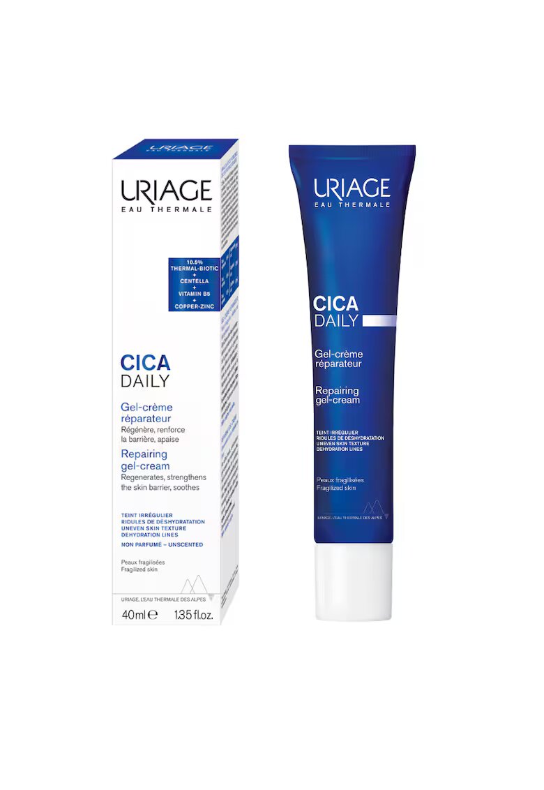 Uriage Gel crema Cica Daily pentru pielea fragilizata si deteriorata - 40 ml