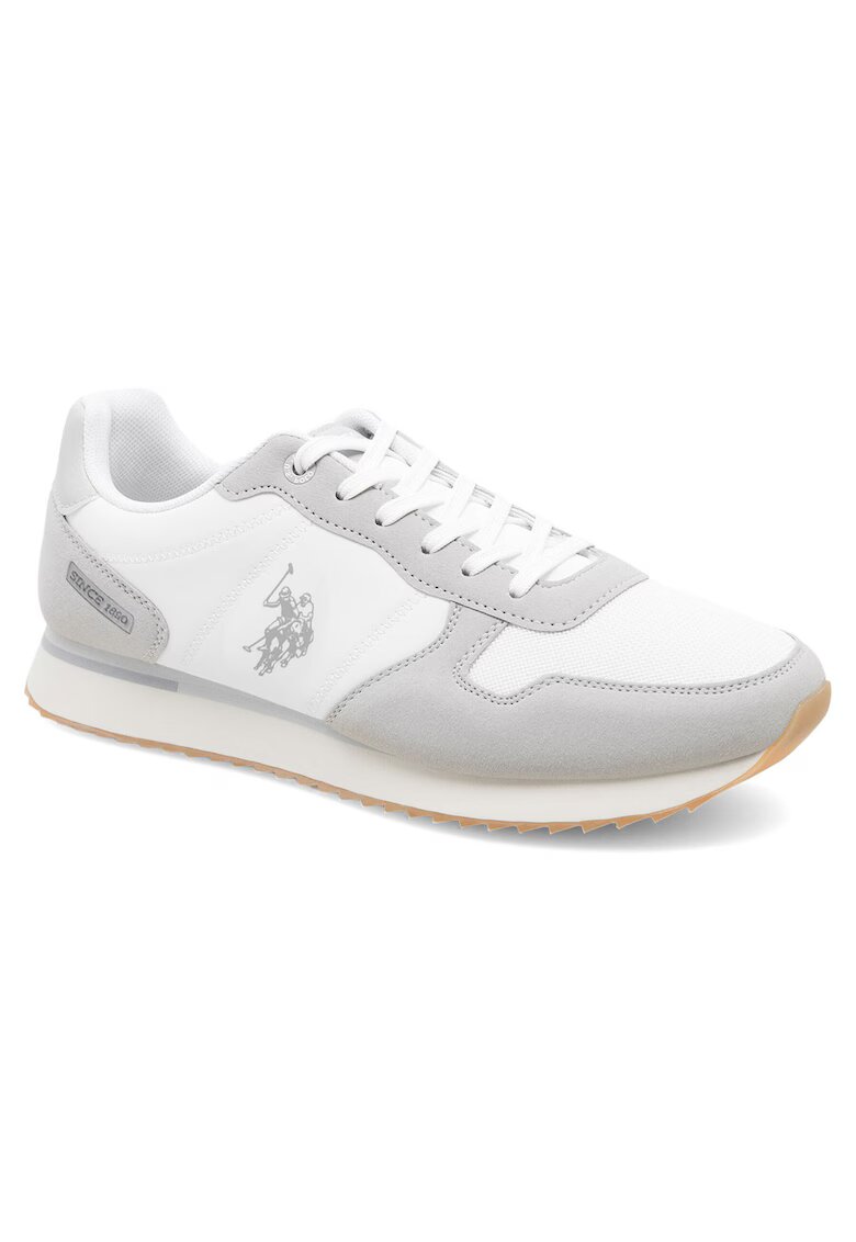 US Polo Assn barbati - ALTENA001A - alb/gri - textil - Alb/Gri