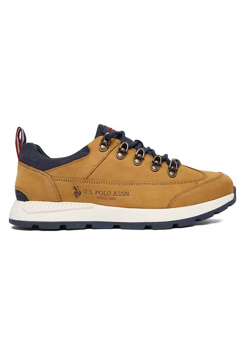 US Polo Assn barbati - EO-VENTUR002M/EL1 - piele naturala - Maro