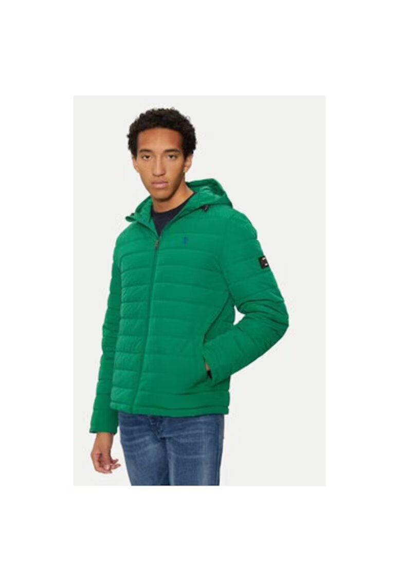 US Polo Assn Geaca barbati - 304797903 - Nylon - Verde - Verde