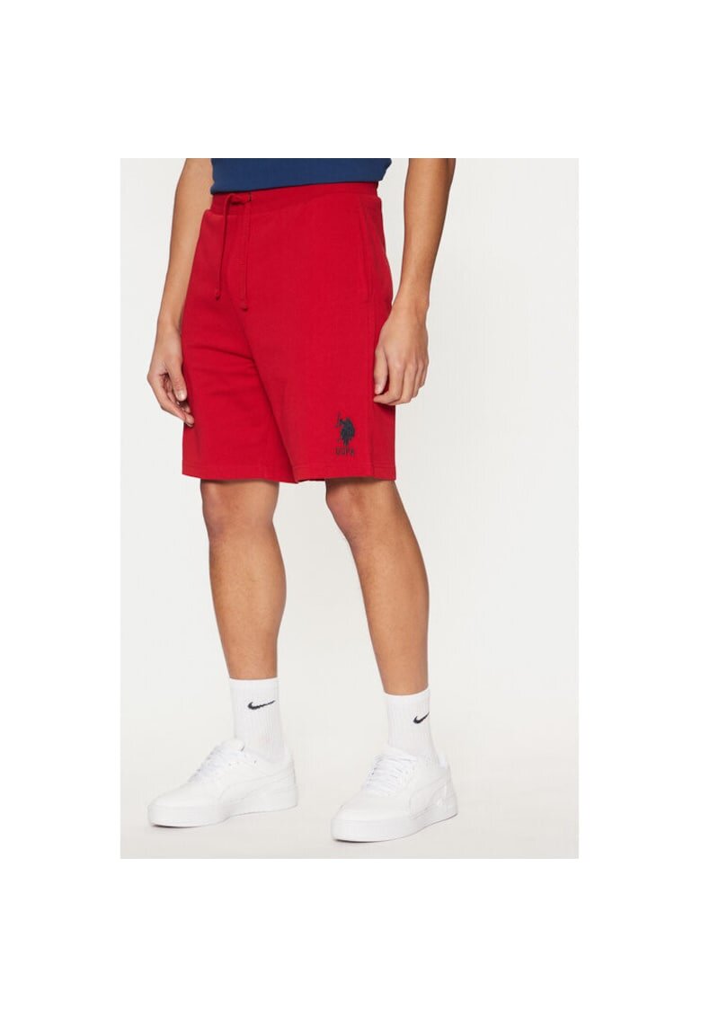US Polo Assn Pantaloni scurti barbati - 305230218 - Bumbac - Negru - Negru