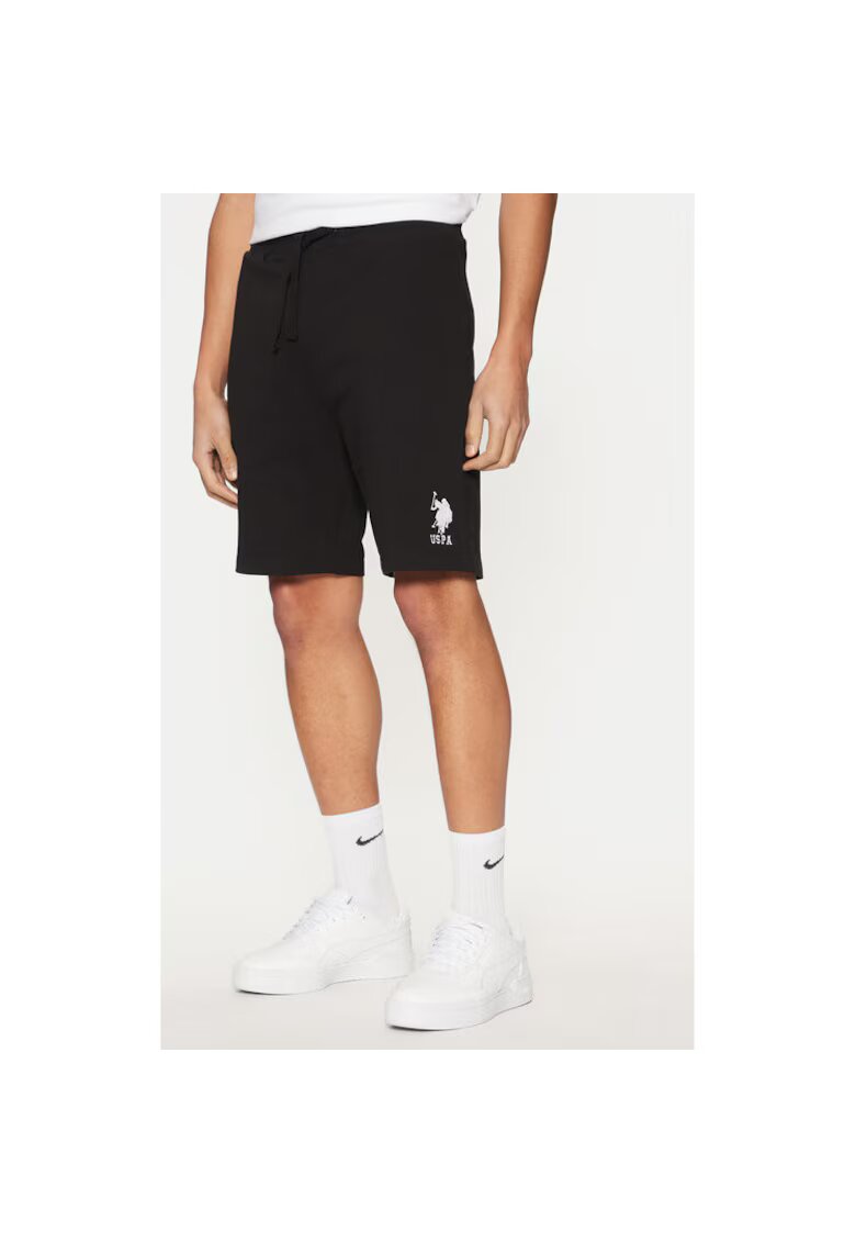 US Polo Assn Pantaloni scurti barbati - 305230256 - Bumbac - Negru - Negru