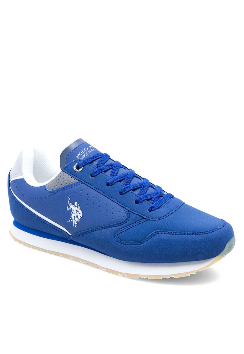 US Polo Assn Pantofi copii - U.S. Polo Assn - - albastru - sintetic