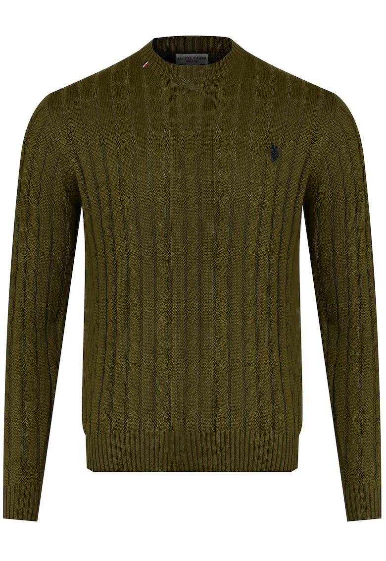 US Polo Assn Pulover barbati BERT US40 173 005 000413 346 - U.S Polo Assn - Bumbac/Casmir - Maro