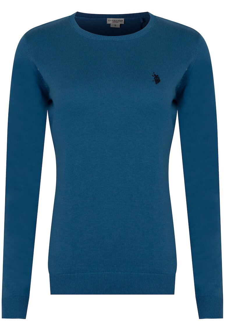 US Polo Assn Pulover de dama Sera Albastru