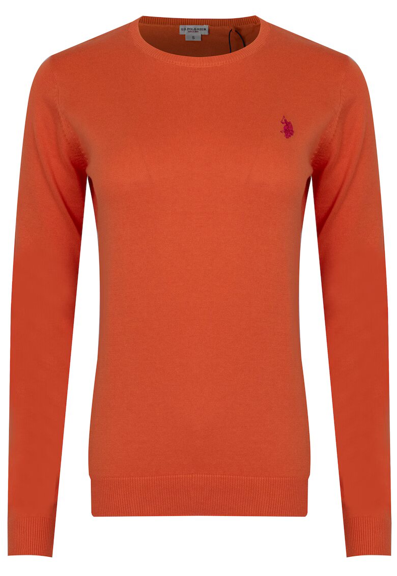 US Polo Assn Pulover de dama SERA Portocaliu