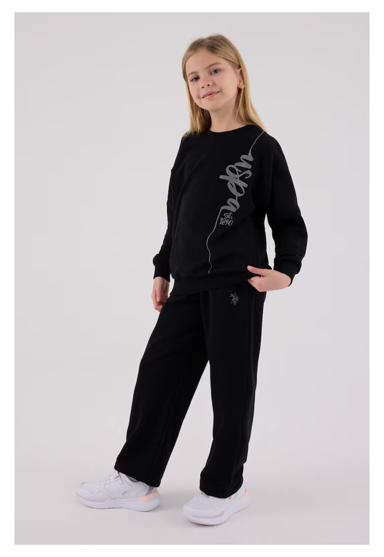 US Polo Assn Set doua piese - Negru - Negru