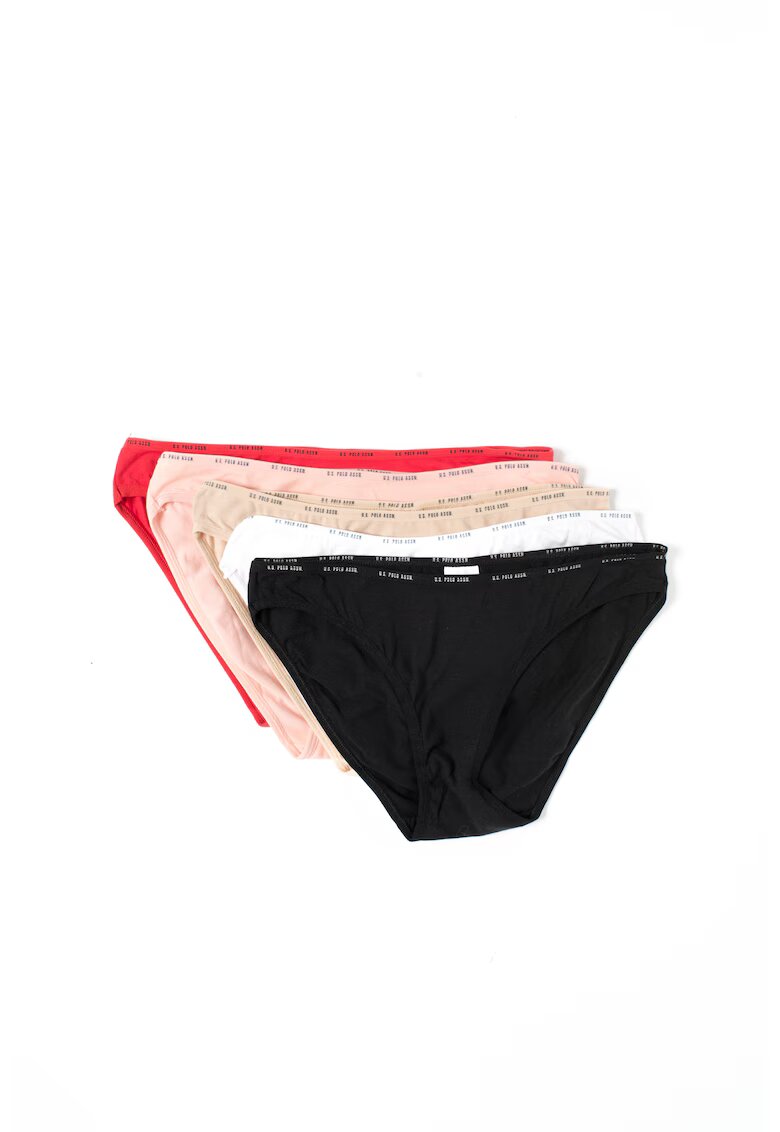 US Polo Assn Set multicolor de chiloti - 5 perechi