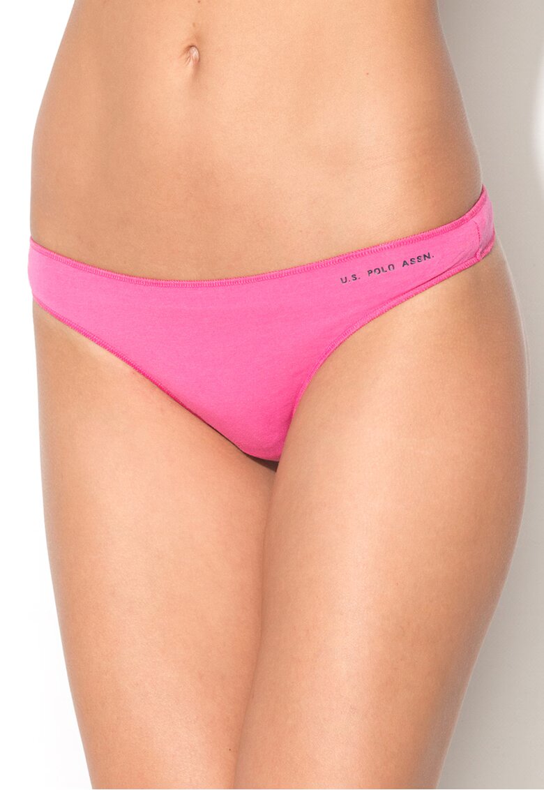 US Polo Assn Set multicolor de chiloti tanga - 5 perechi