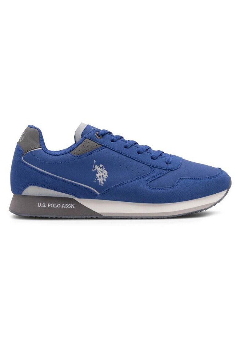 US Polo Assn Tenisi barbati - - 223004650259846 - Sintetic - 46 EU - Albastru