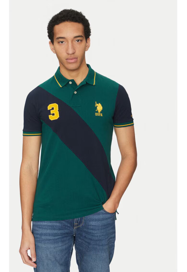 US Polo Assn Tricou barbati - 305230645 - Bumbac - Multicolor - Multicolor
