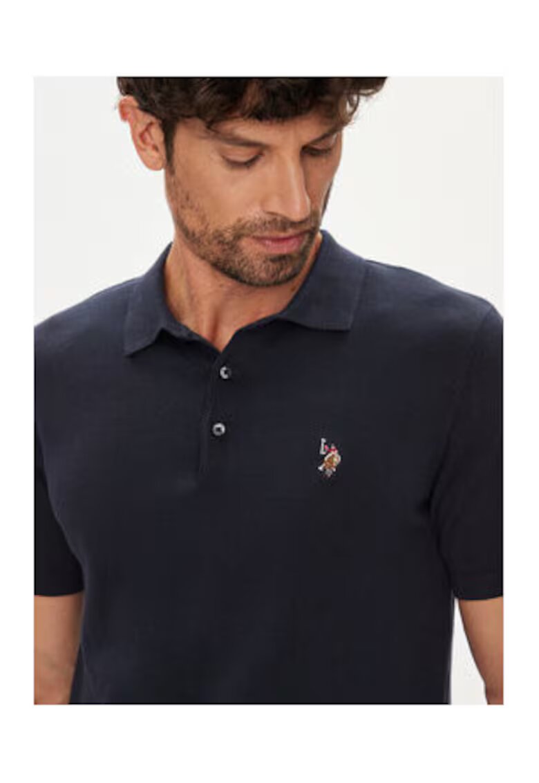US Polo Assn Tricou barbati - bleumarin - 100% bumbac -