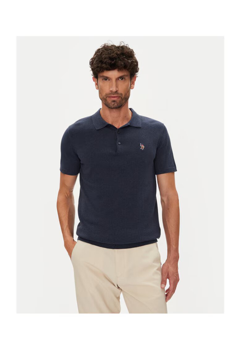 US Polo Assn Tricou barbati - bleumarin - 100% bumbac - 65985