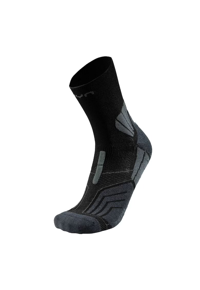 UYN Sosete unisex cu prindere pentru trekking - Negru