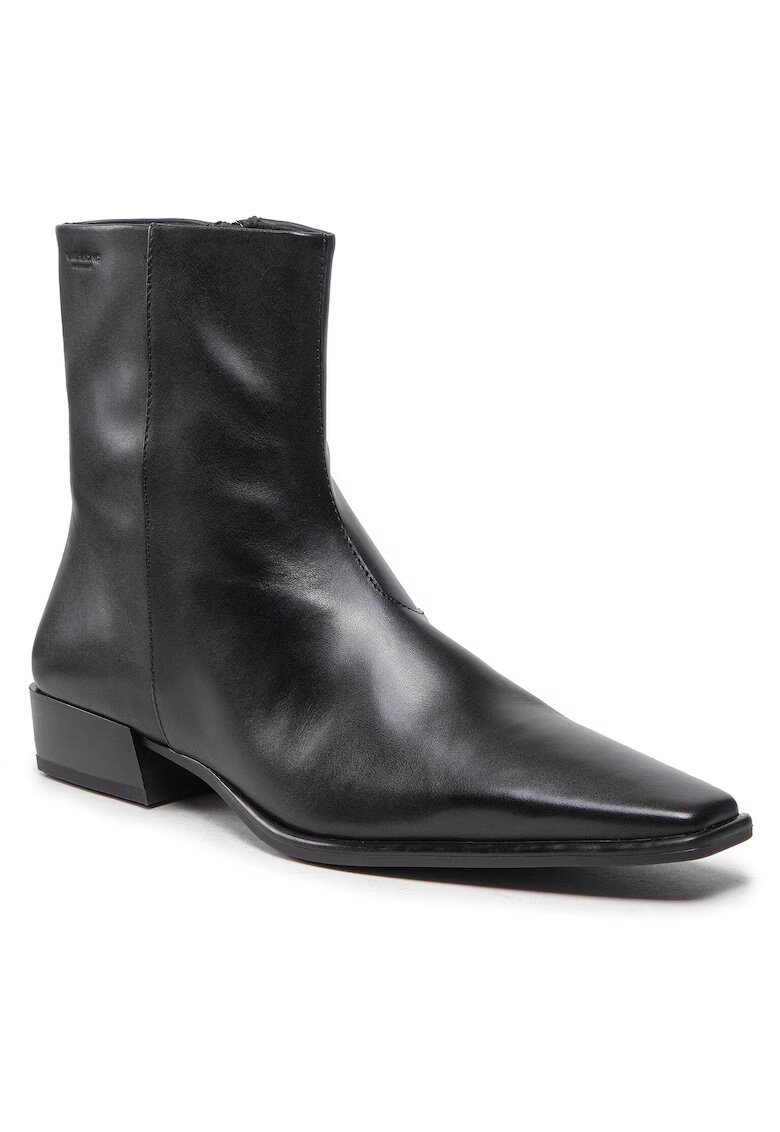 Vagabond Ghete de dama pana la glezna - 301243434 - piele naturala - negru -